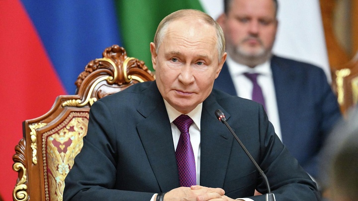 Путин рассказал о сотрудничестве в промышленной сфере с Таджикистаном