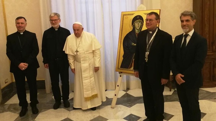 В Москву прибыл список иконы Богоматери Salus Populi Romani