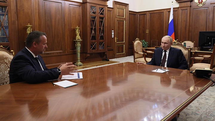 Никитин рассказал Путину о цифровизации транспортной отрасли