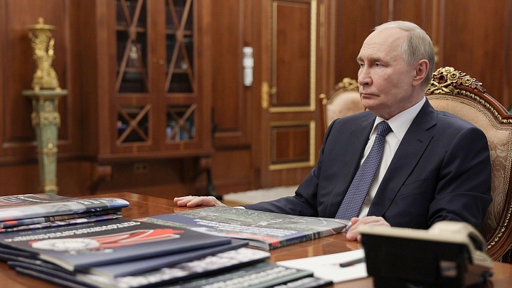 Путин отметил сотрудничество России и Китая по СПГ-проектам